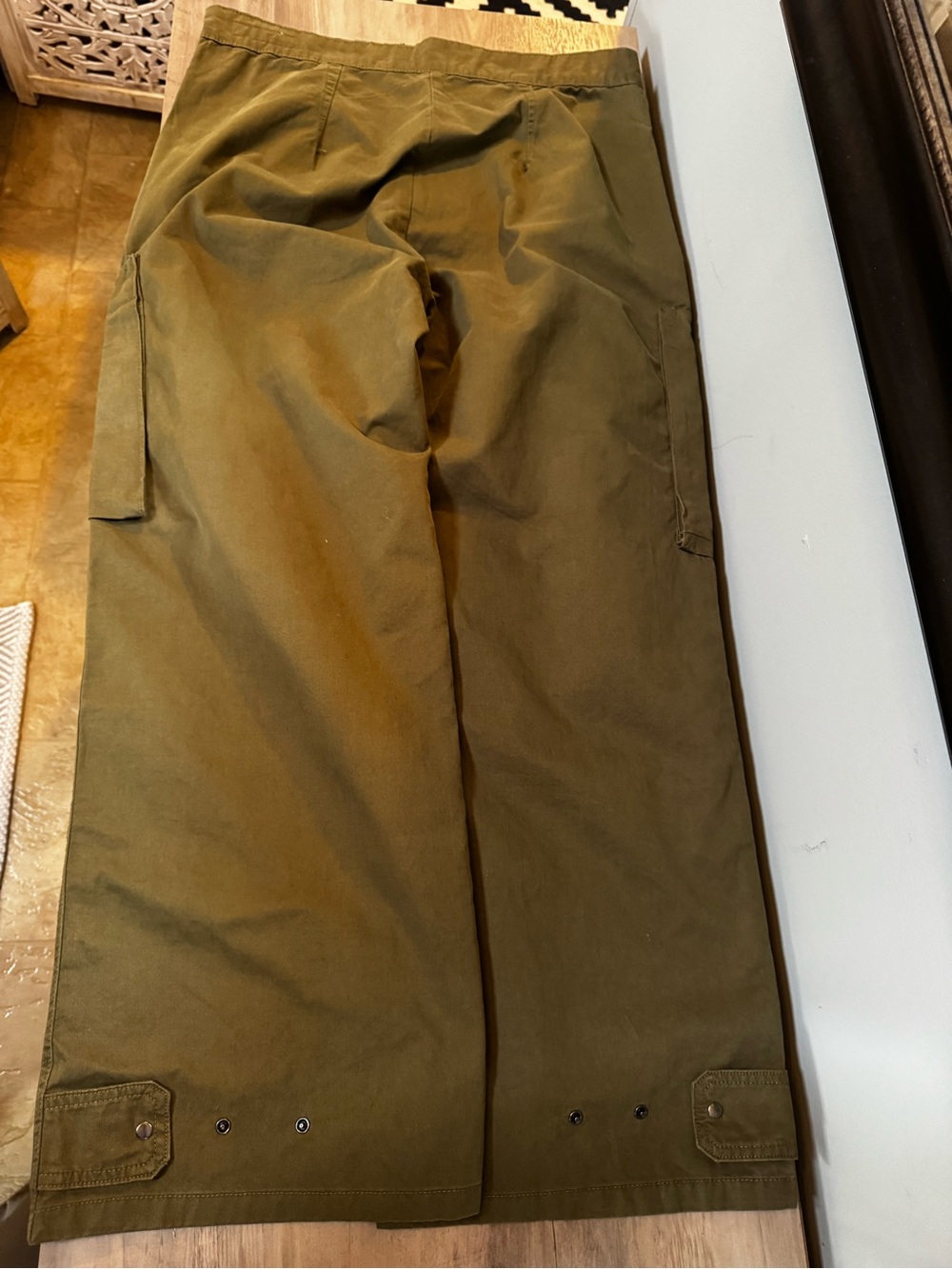 Zara Olive Green Utility Pants - Picture 13 of 15